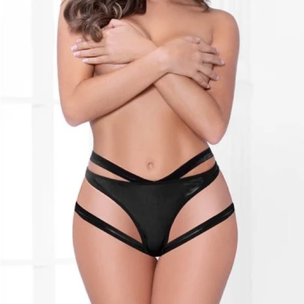 Strappy Cutout Boyshorts NEW